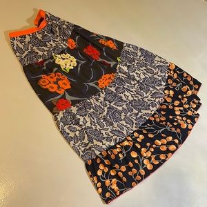 Multicoloured floral maxi skirt purchased new at Anthropologie and worn twice.
